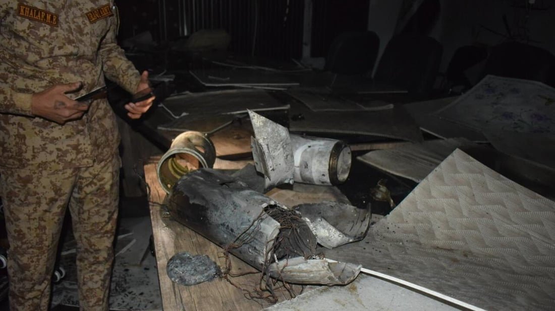 Projectile hits Kirkuk airbase, causing fire but no casualties